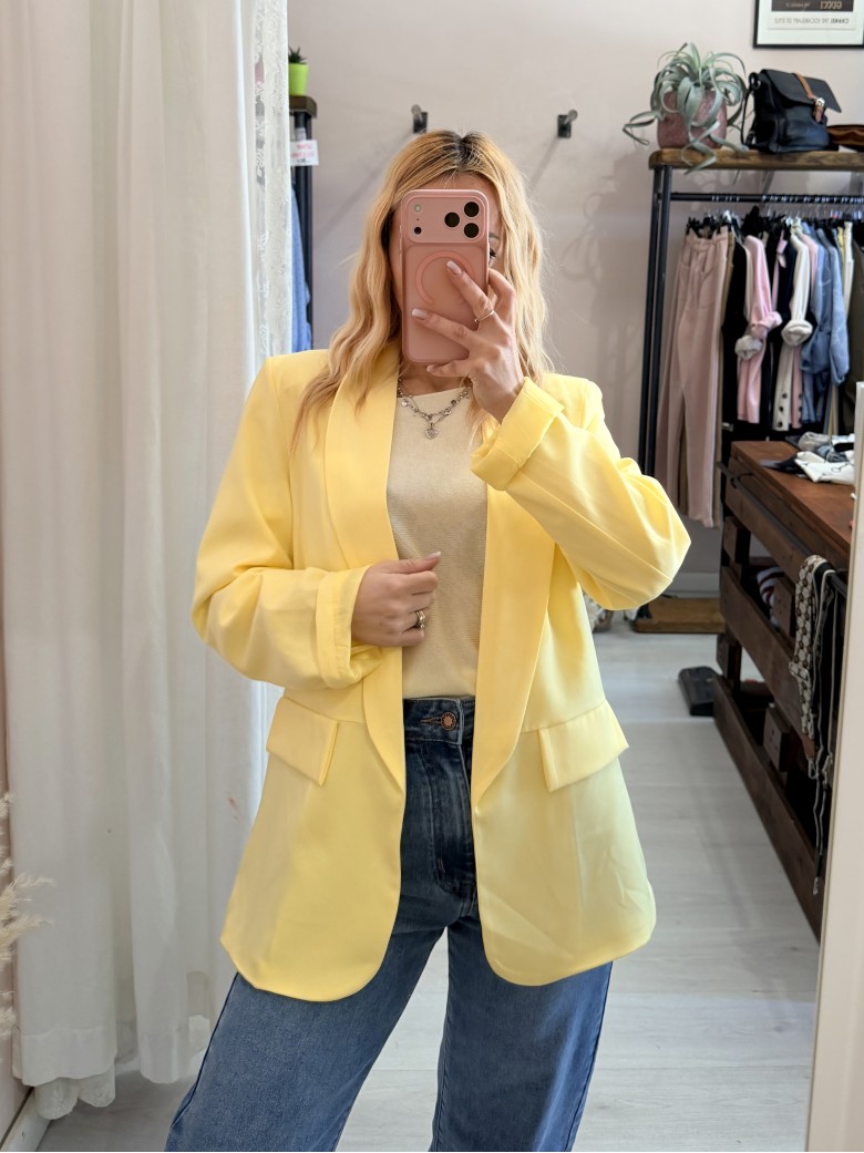 Giacca blazer ALLDAY gialla