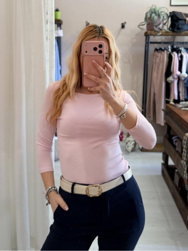 Maglia doremi sottogiacca ROSA