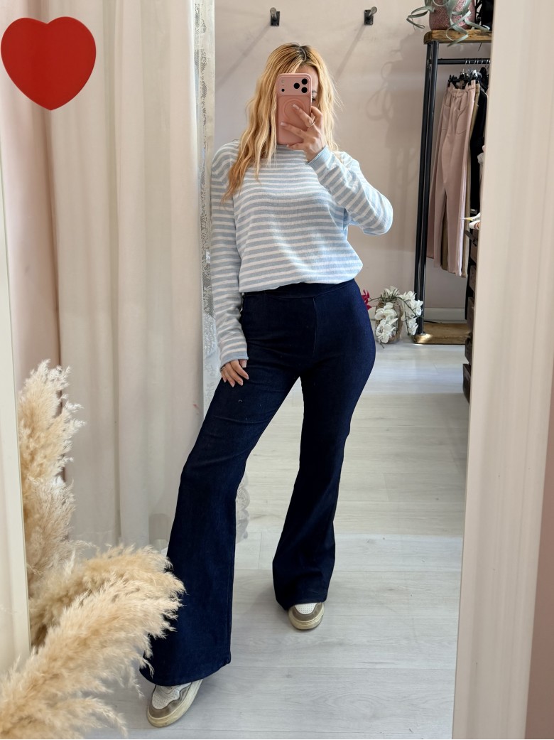 Pantaloni TIPO jeans A ZAMPA