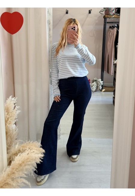Pantaloni TIPO jeans A ZAMPA