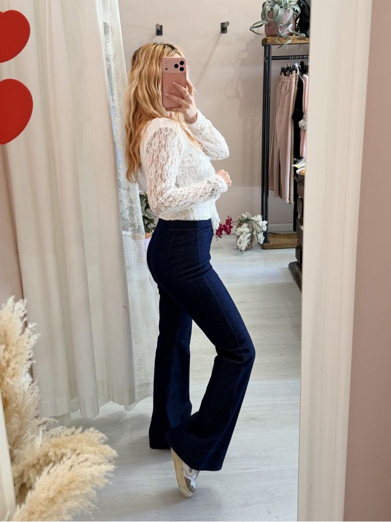 Pantaloni TIPO jeans A ZAMPA