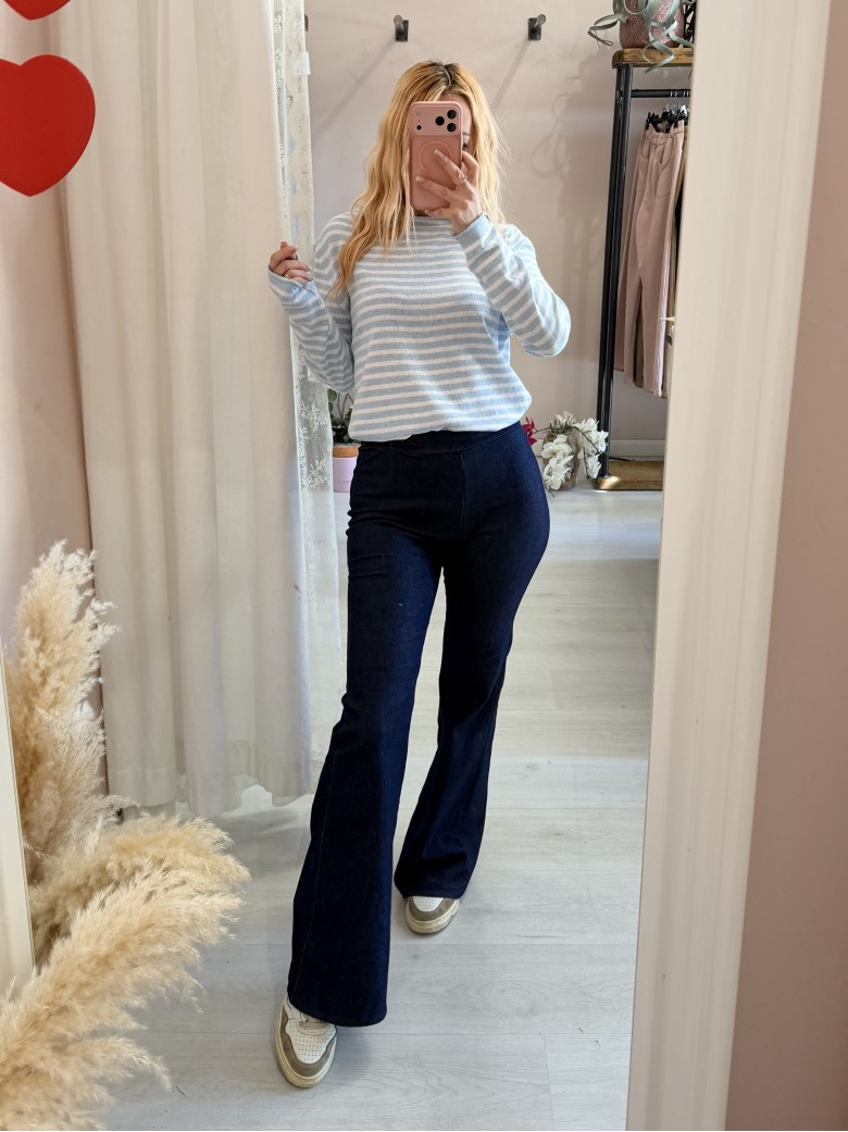 Pantaloni TIPO jeans A ZAMPA