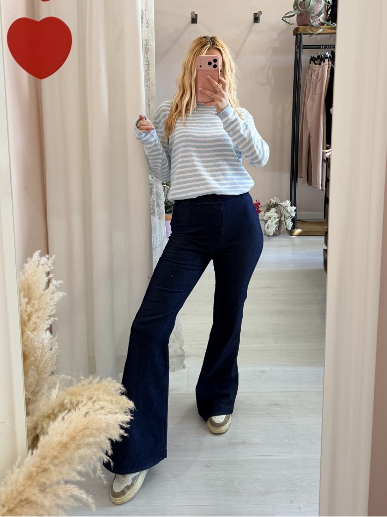 Pantaloni TIPO jeans A ZAMPA