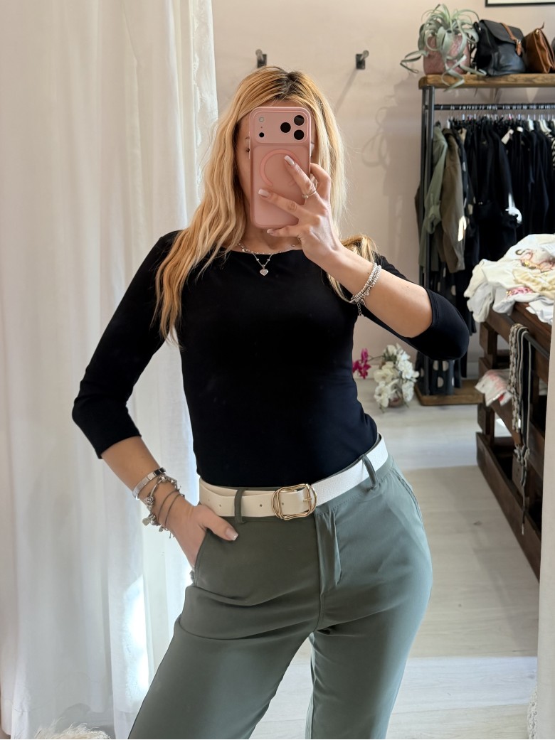 Maglia doremi sottogiacca NERA