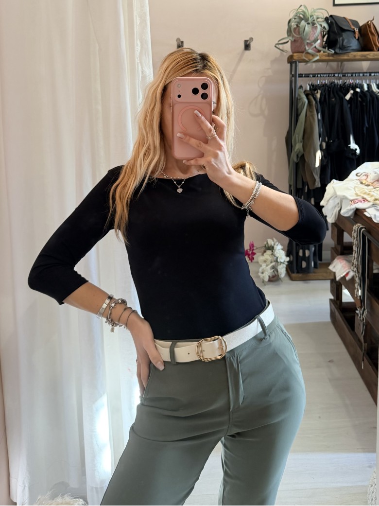 Maglia doremi sottogiacca NERA