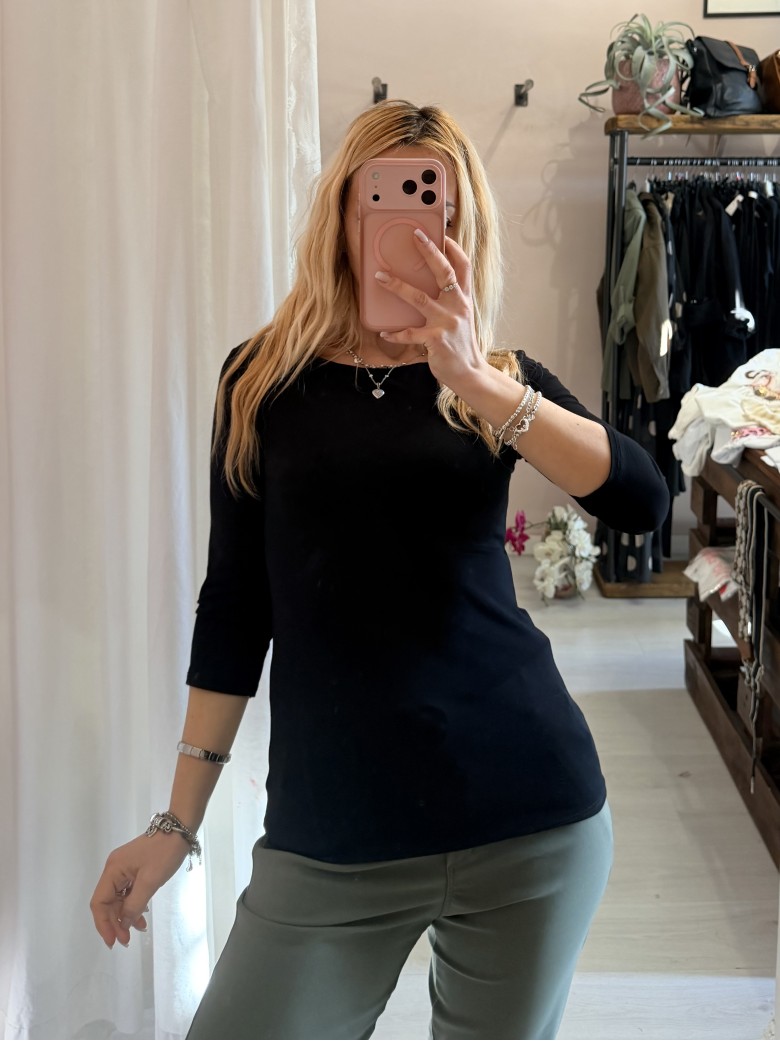 Maglia doremi sottogiacca NERA