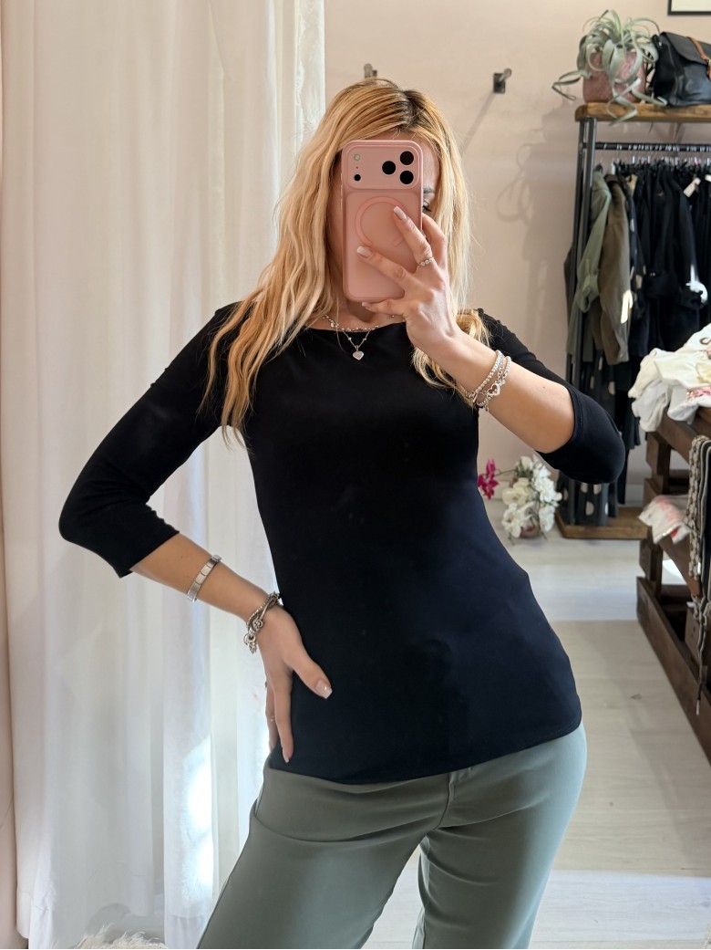 Maglia doremi sottogiacca NERA