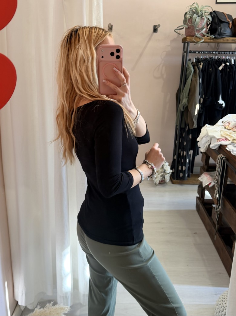 Maglia doremi sottogiacca NERA