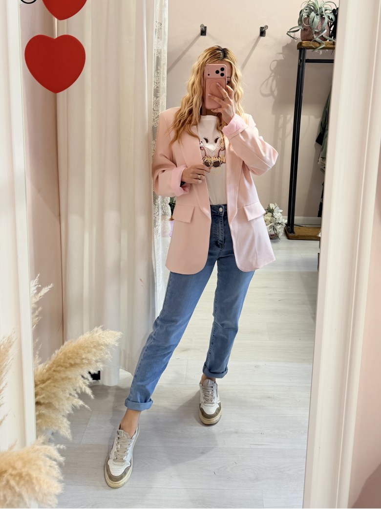 Giacca blazer ALLDAY rosa