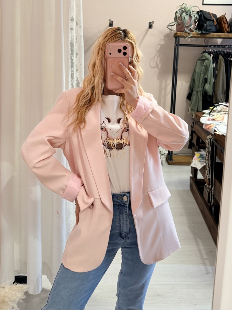 Giacca blazer ALLDAY rosa