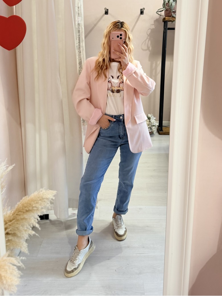 Giacca blazer ALLDAY rosa