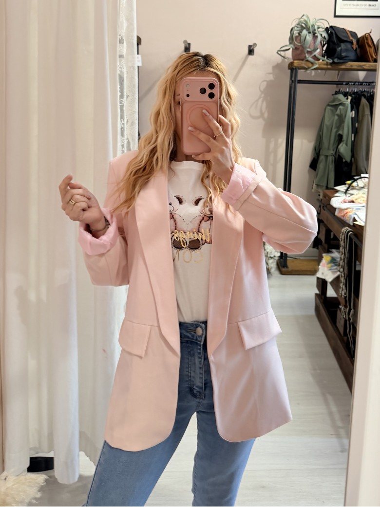 Giacca blazer ALLDAY rosa