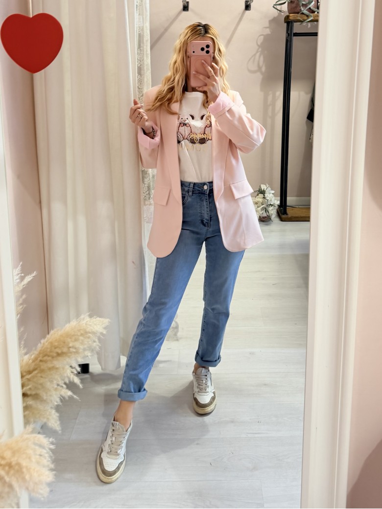 Giacca blazer ALLDAY rosa