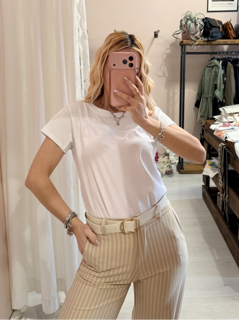 Maglia t shirt bianca