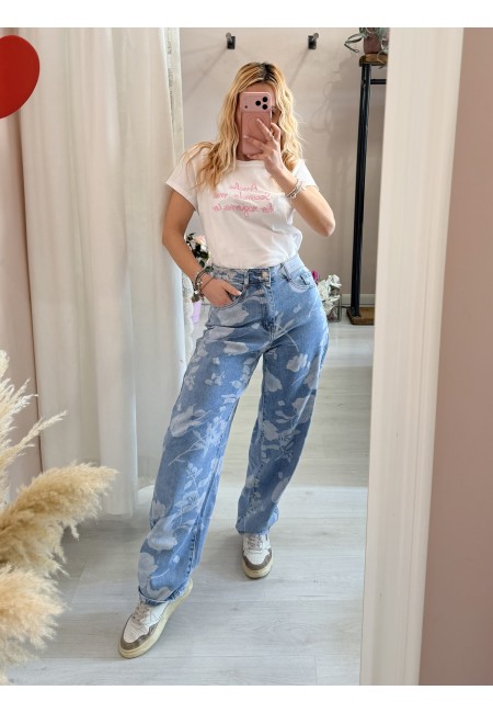 Jeans balloon floreali