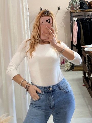 Maglia doremi sottogiacca BIANCA