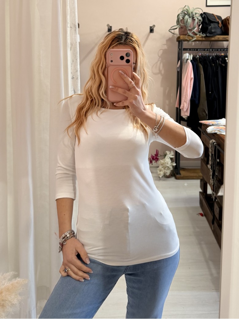 Maglia doremi sottogiacca BIANCA