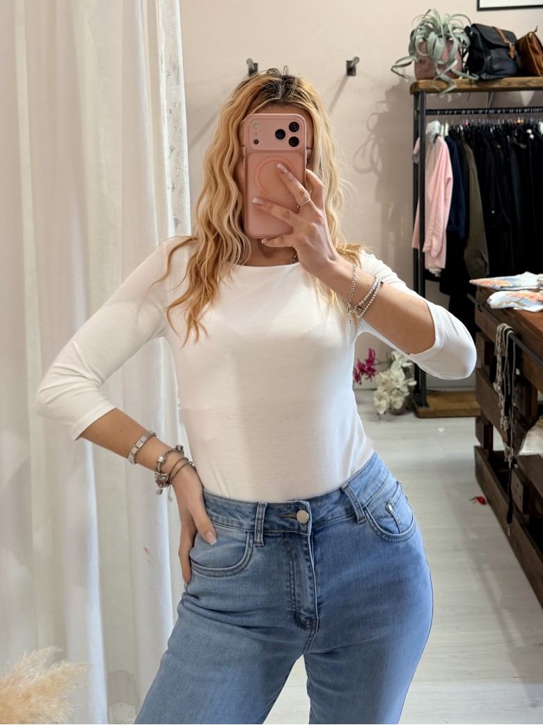 Maglia doremi sottogiacca BIANCA