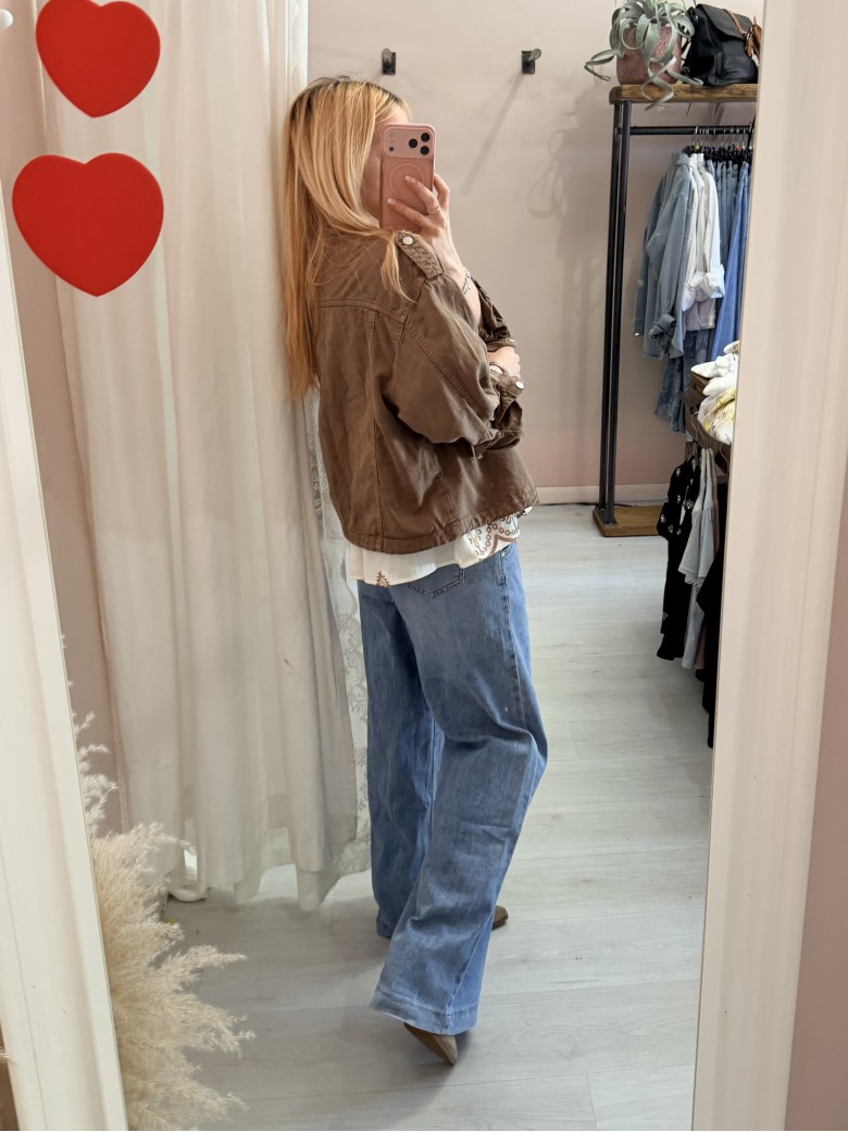 Giubbino naif marrone