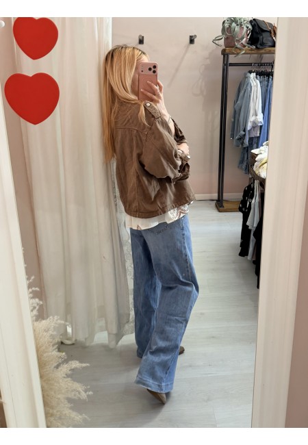 Giubbino naif marrone