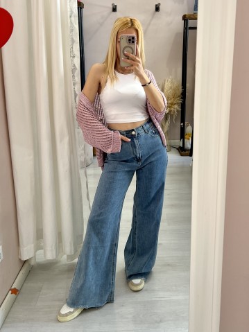 Giacchina cardigan LAURINA rosa 2