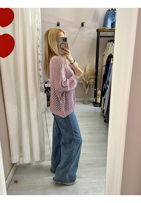 Giacchina cardigan LAURINA rosa