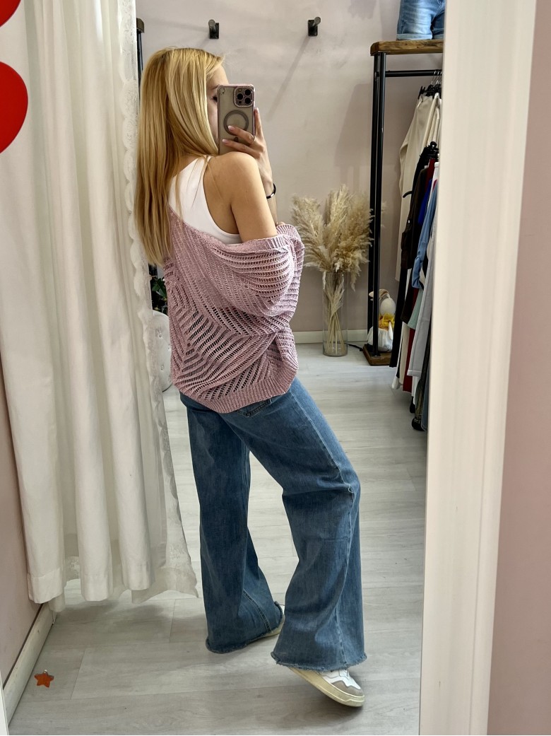 Giacchina cardigan LAURINA rosa