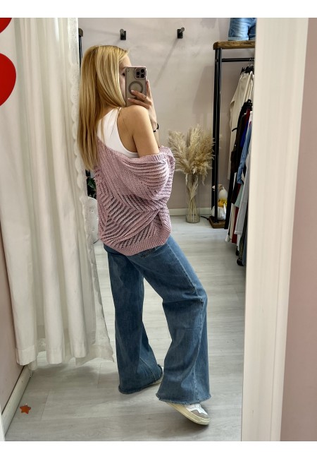 Giacchina cardigan LAURINA rosa