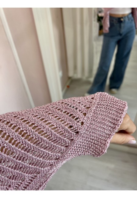 Giacchina cardigan LAURINA rosa