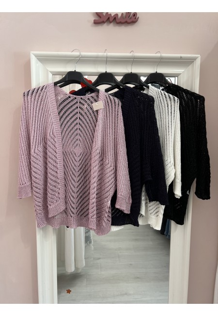 Giacchina cardigan LAURINA bianca