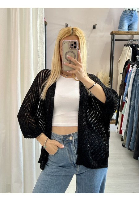 Giacchina cardigan LAURINA nera