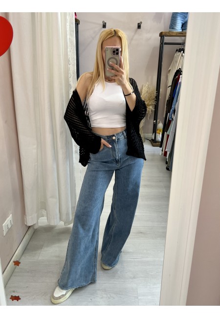 Giacchina cardigan LAURINA nera