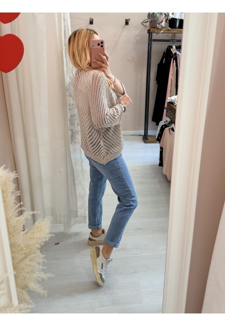 Giacchina cardigan LAURINA beige