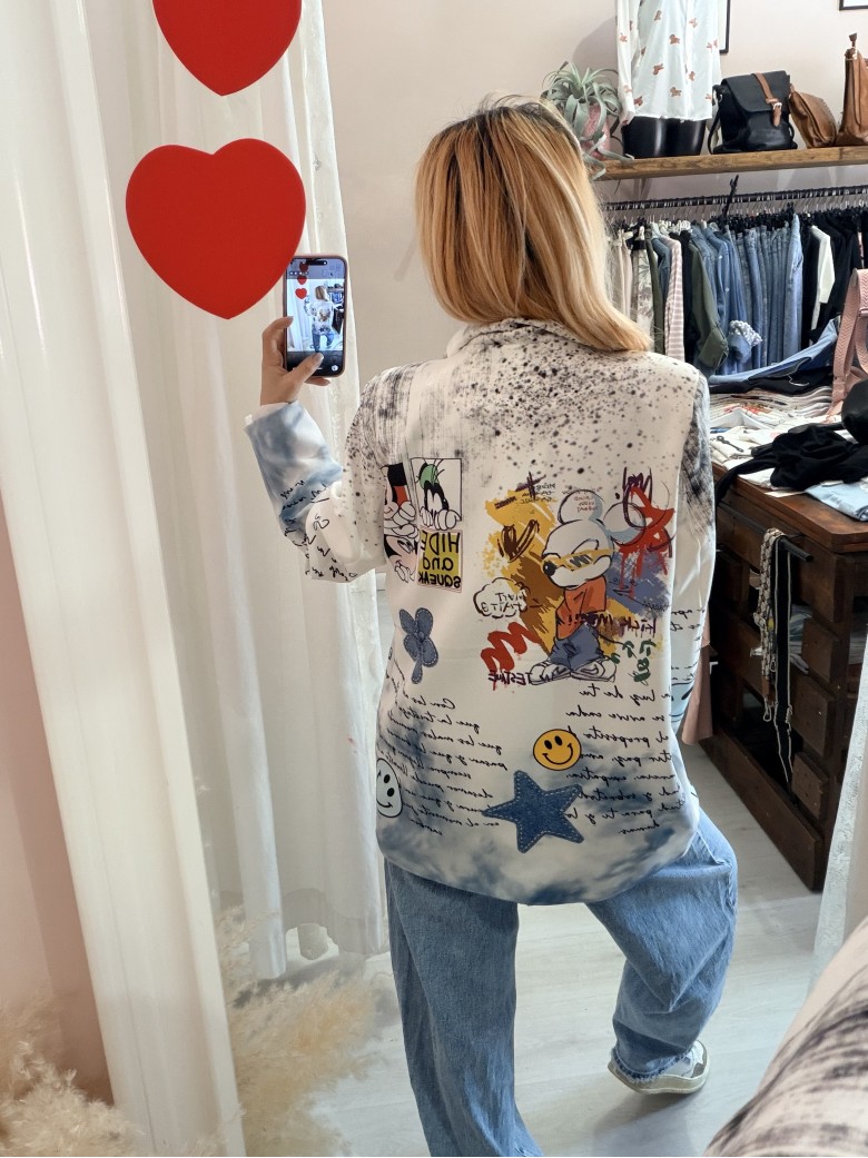 Blazer giacca topolino