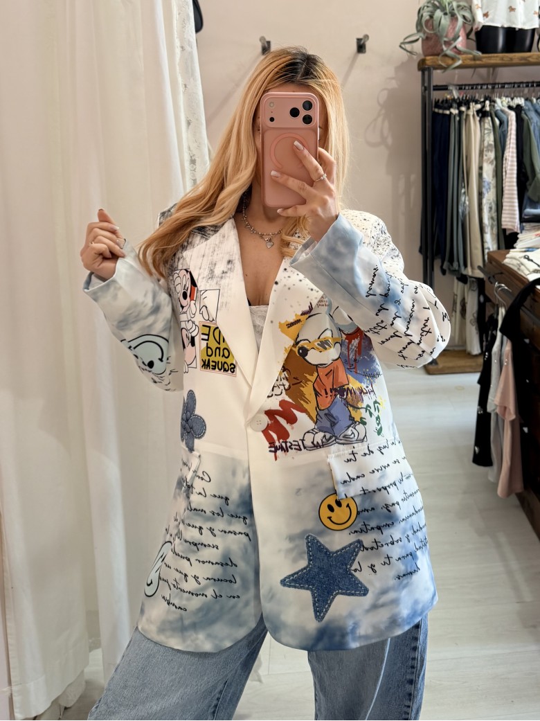 Blazer giacca topolino