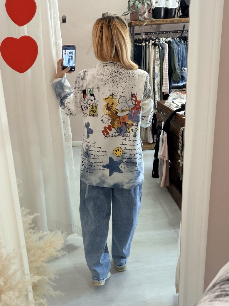 Blazer giacca topolino