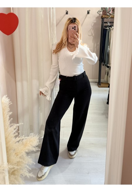 Pantaloni pink babol neri