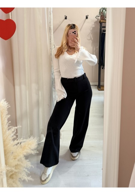 Pantaloni pink babol neri