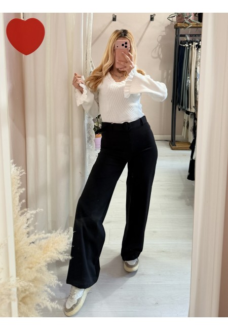 Pantaloni pink babol neri