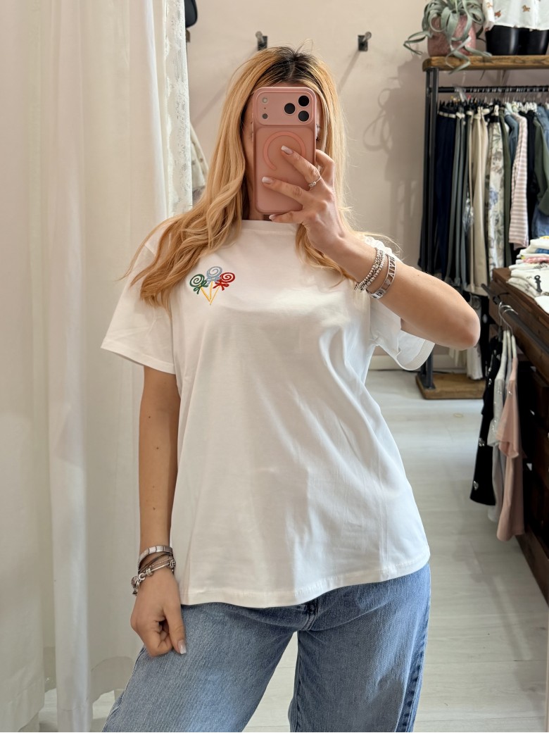 Maglia t shirt leccalecca