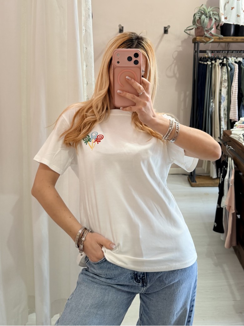 Maglia t shirt leccalecca