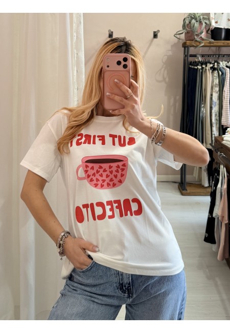 Maglia t shirt but first cafecito