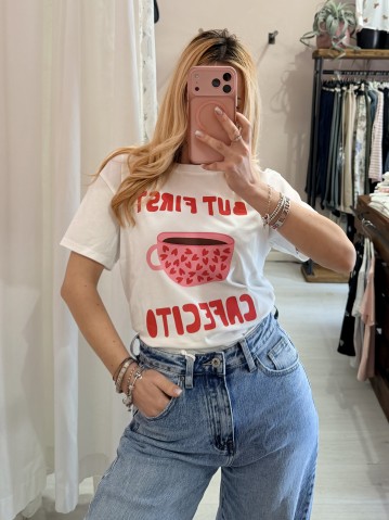 Maglia t shirt but first cafecito