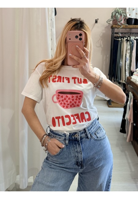 Maglia t shirt but first cafecito