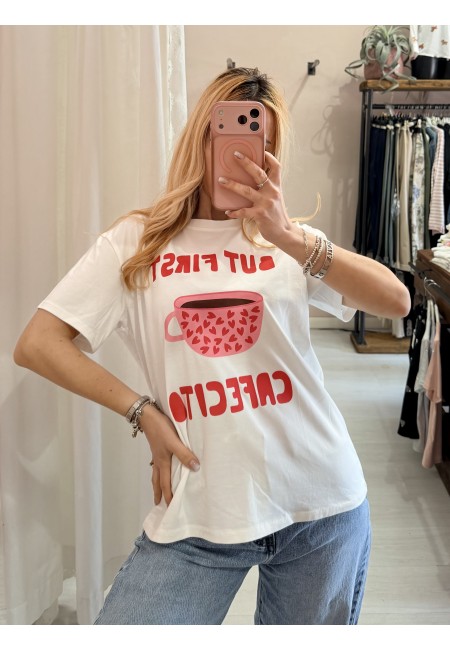 Maglia t shirt but first cafecito