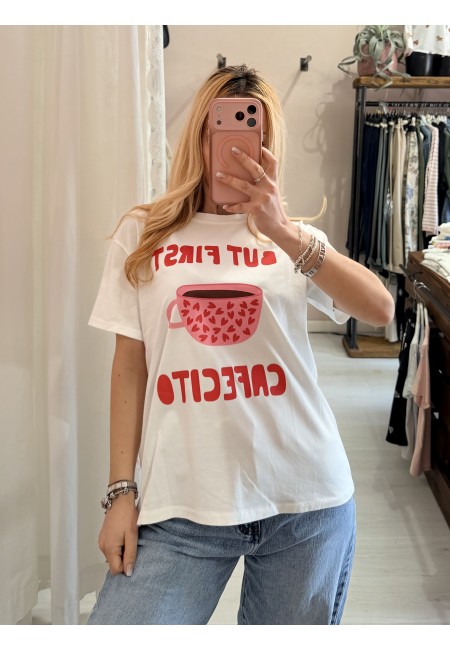 Maglia t shirt but first cafecito