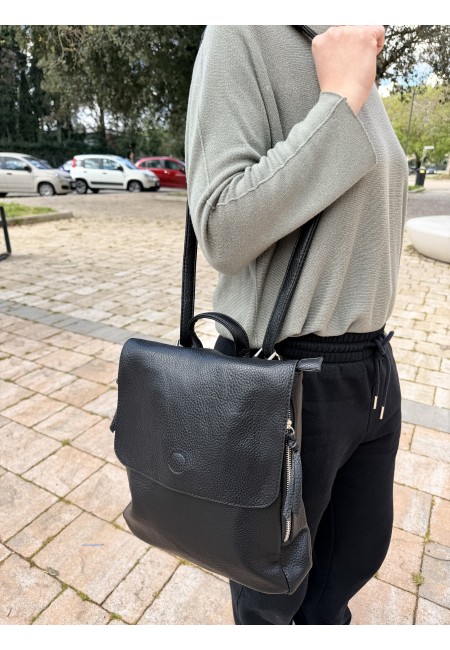 Zainetto o borsa a tracolla nero