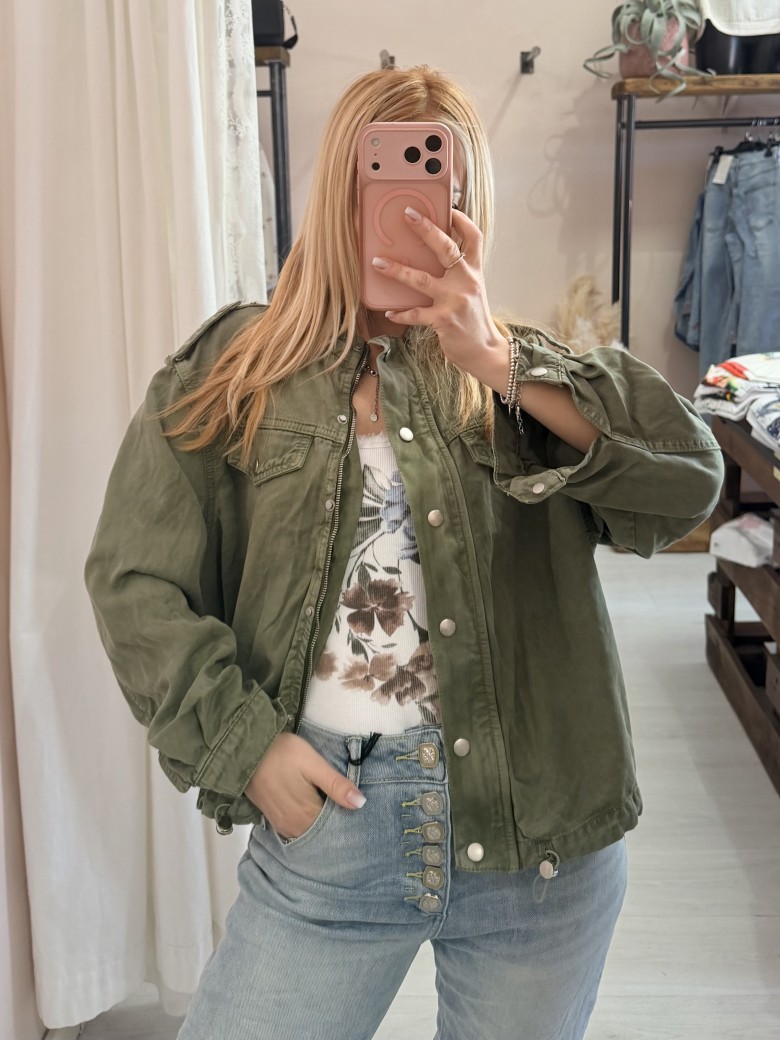 Giubbino naif verde