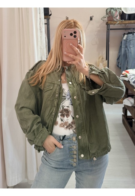 Giubbino naif verde