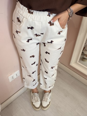 Pantaloni jeans bassotti